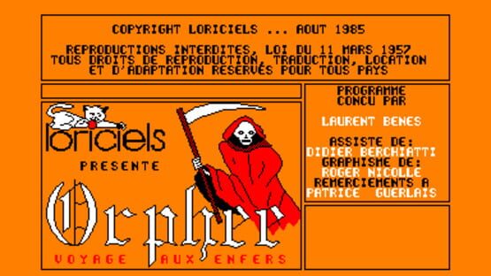 Screenshot for Orphée: Voyage aux Enfers