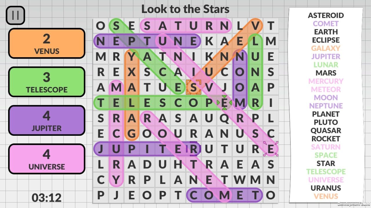 Screenshot for Word Search by Powgi