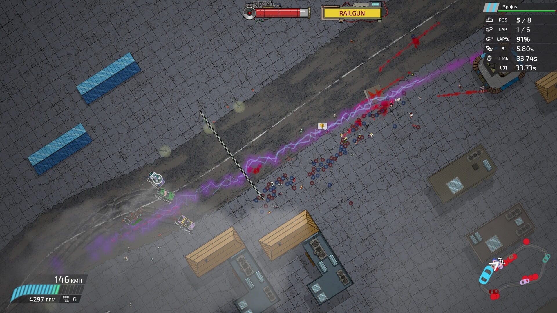 Screenshot for Bloody Rally Show