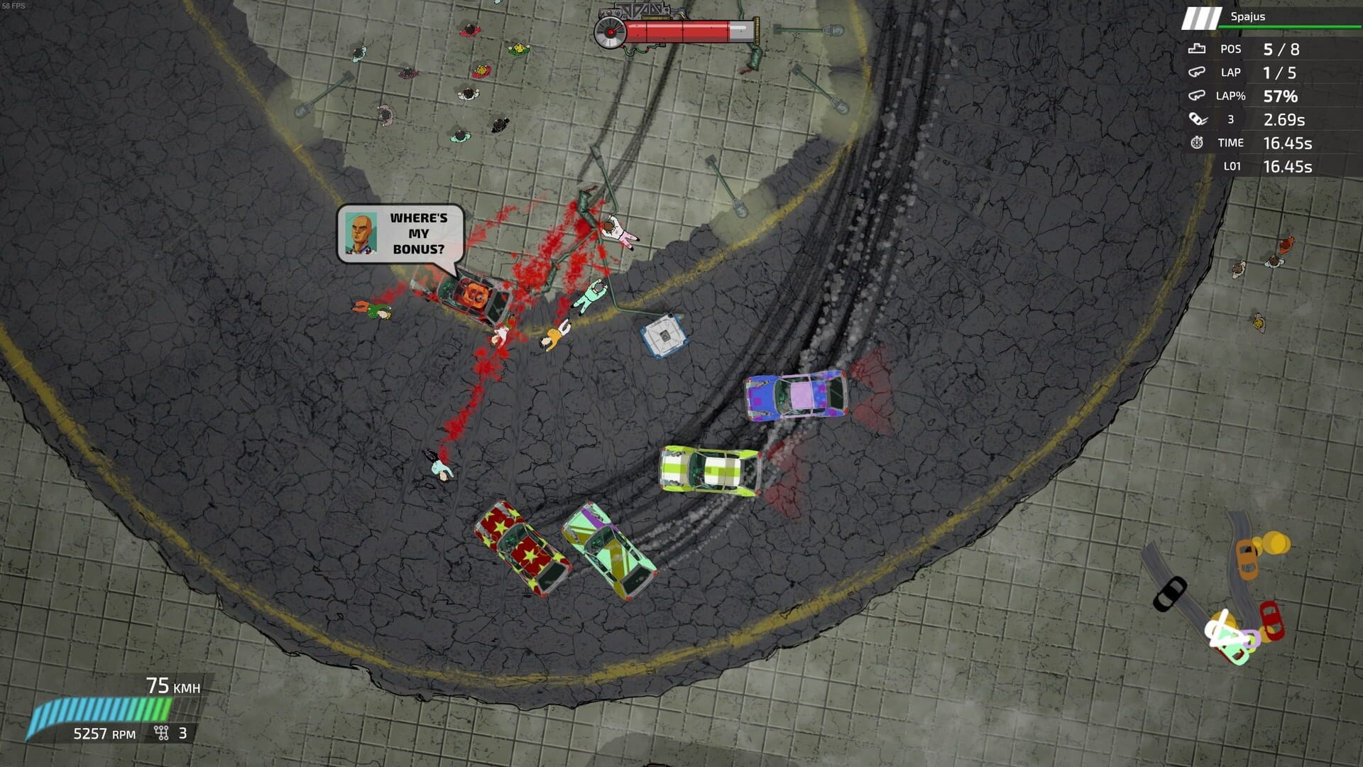 Screenshot for Bloody Rally Show