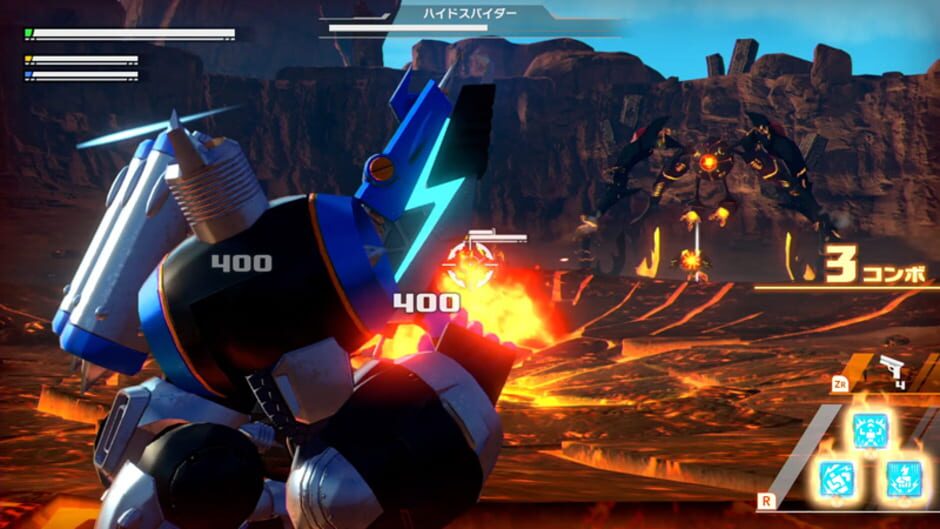 Screenshot for Megaton Musashi: Cross