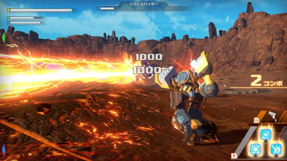 Screenshot for Megaton Musashi: Cross