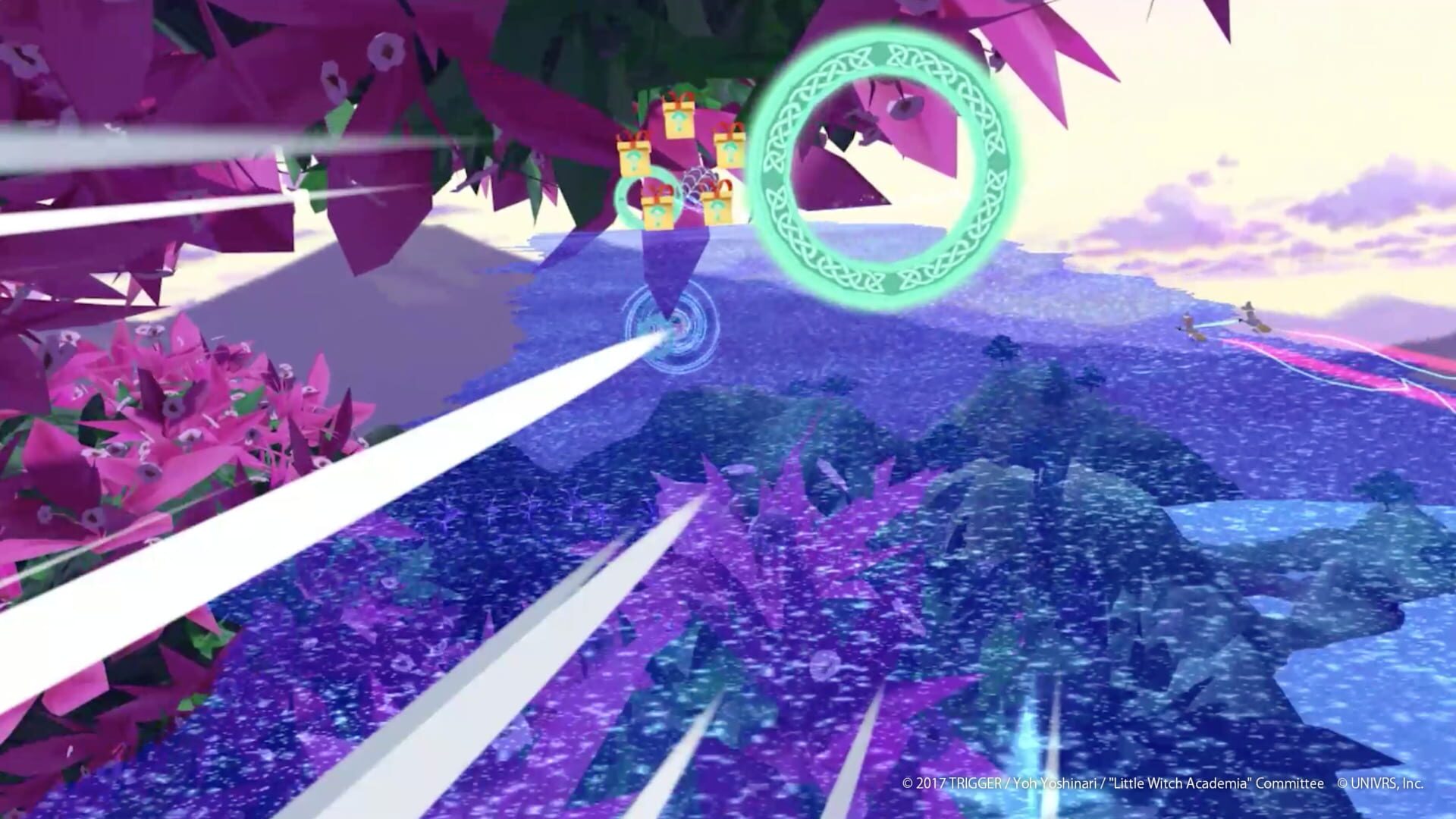Screenshot for Little Witch Academia: VR Broom Racing