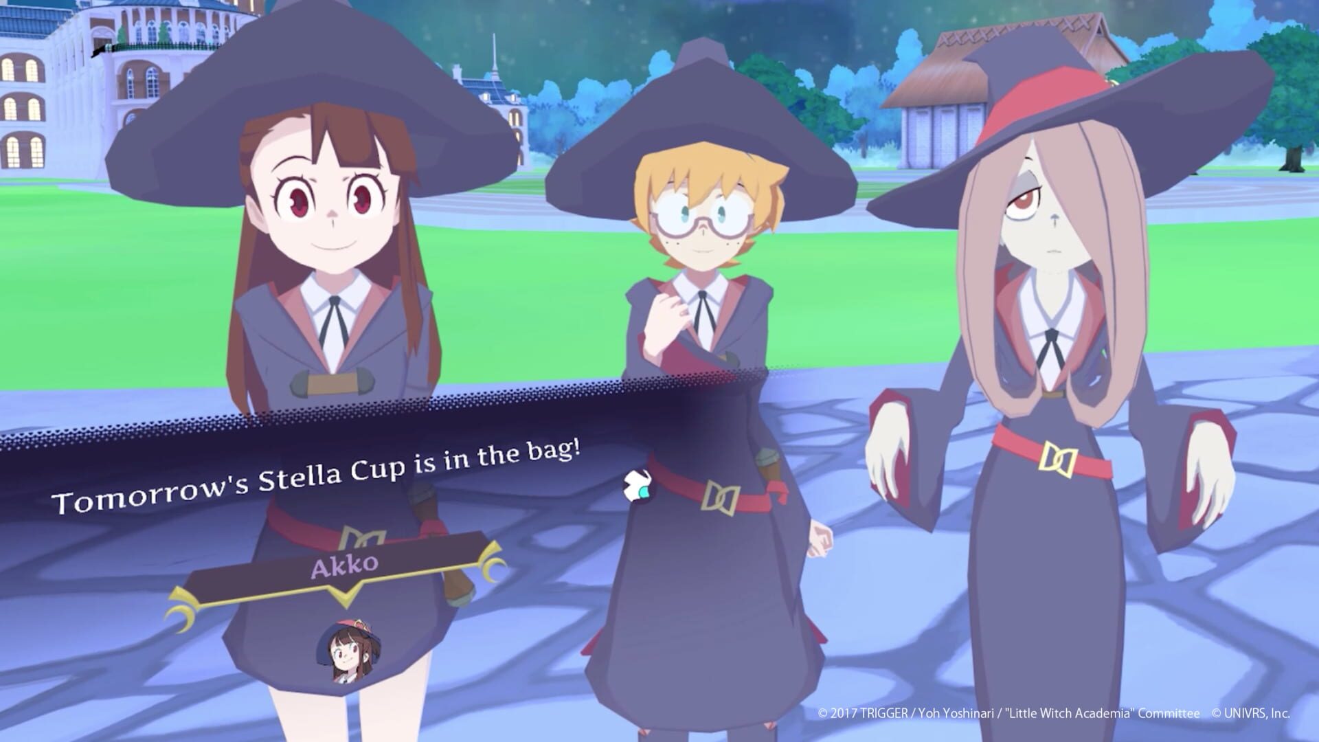 Screenshot for Little Witch Academia: VR Broom Racing
