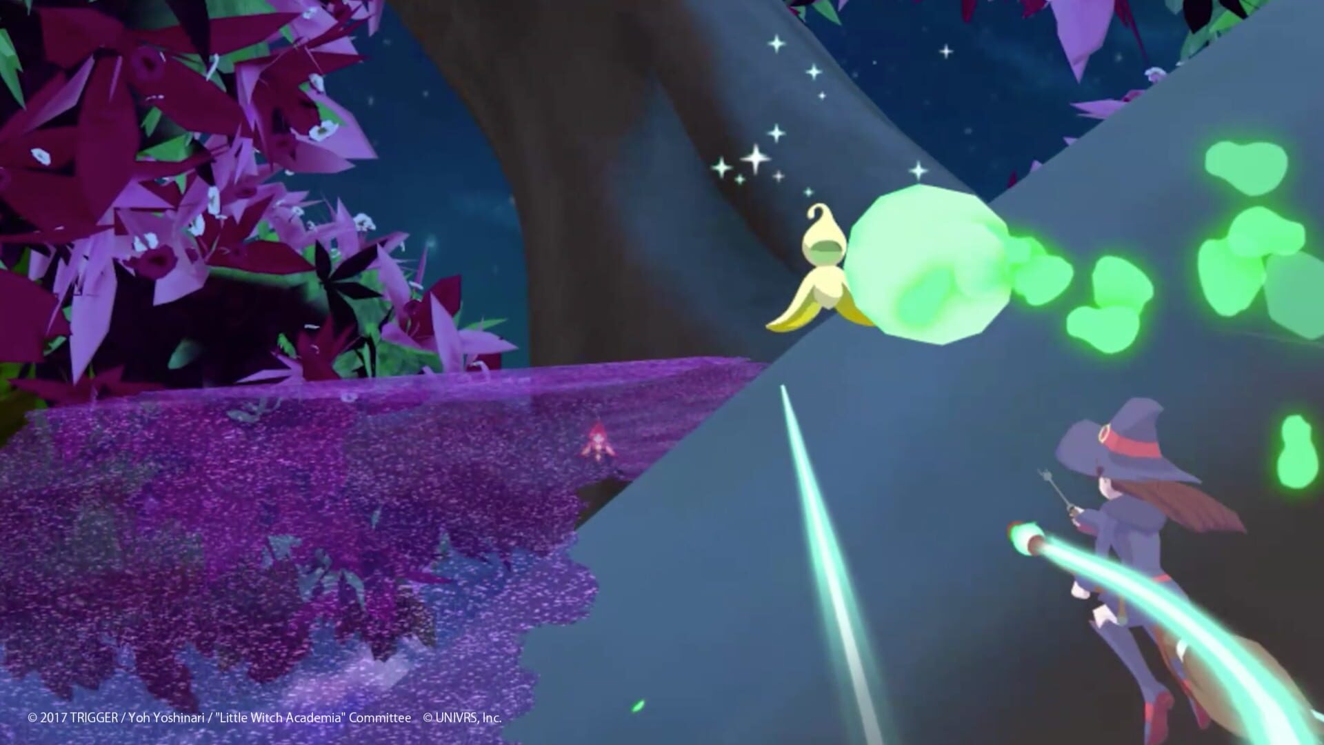 Screenshot for Little Witch Academia: VR Broom Racing