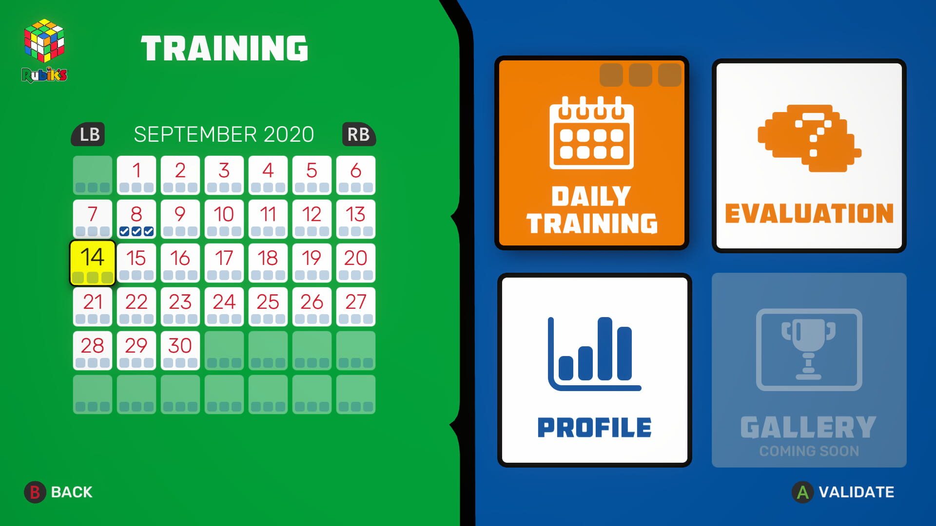 Screenshot for Professor Rubik's Brain Fitness
