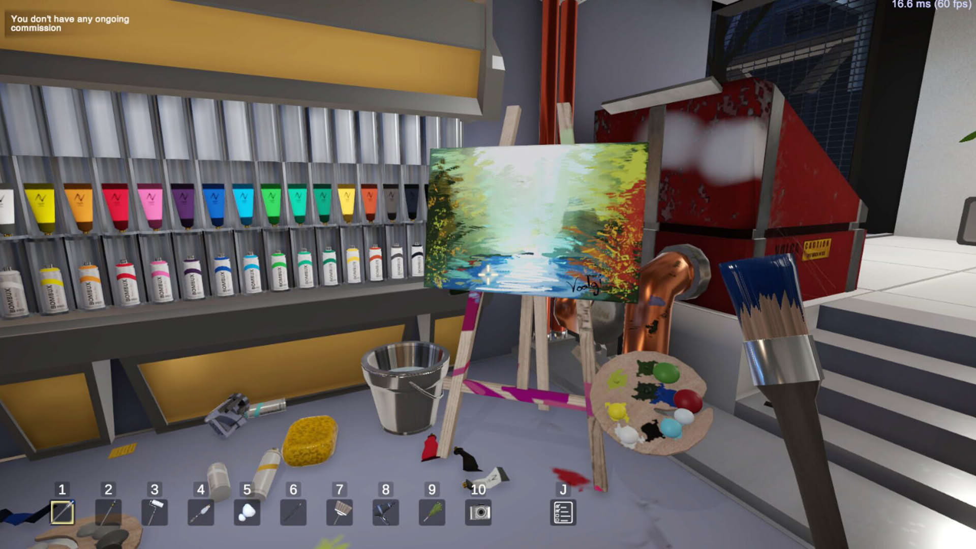 Screenshot for SuchArt: Genius Artist Simulator