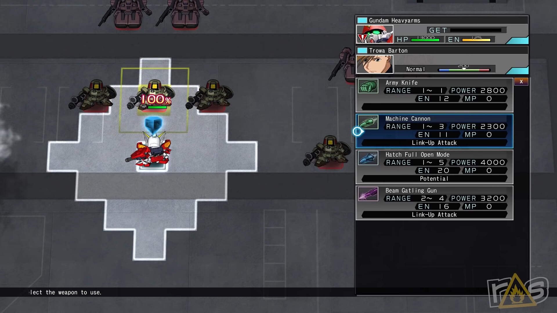 Screenshot for SD Gundam G Generation Cross Rays