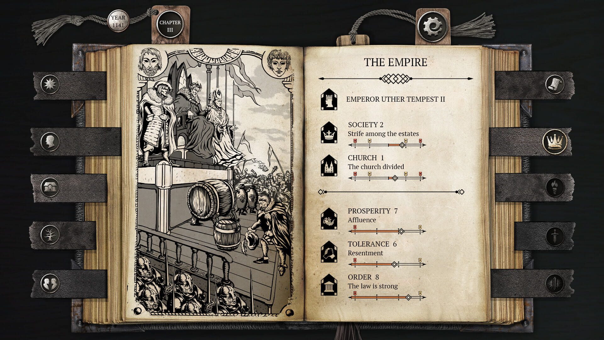 Screenshot for The Life and Suffering of Sir Brante