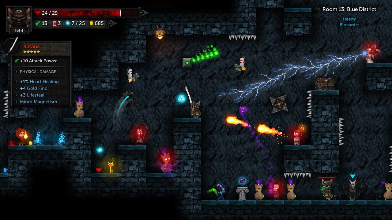 Screenshot for Tallowmere 2: Curse of the Kittens