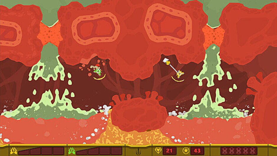 Screenshot for PixelJunk Shooter 2