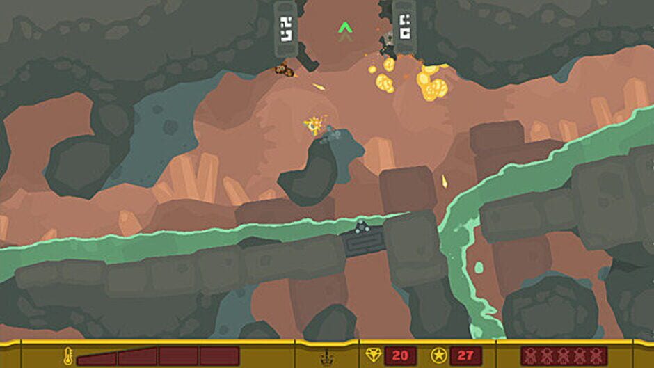 Screenshot for PixelJunk Shooter 2