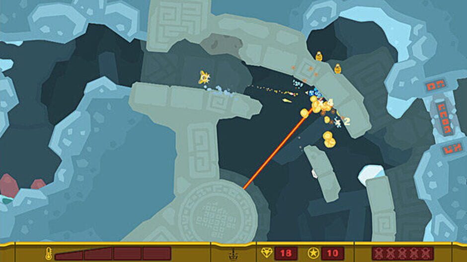 Screenshot for PixelJunk Shooter 2
