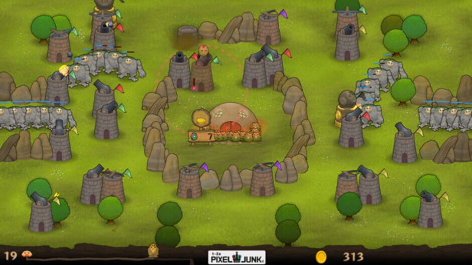 Screenshot for PixelJunk Monsters