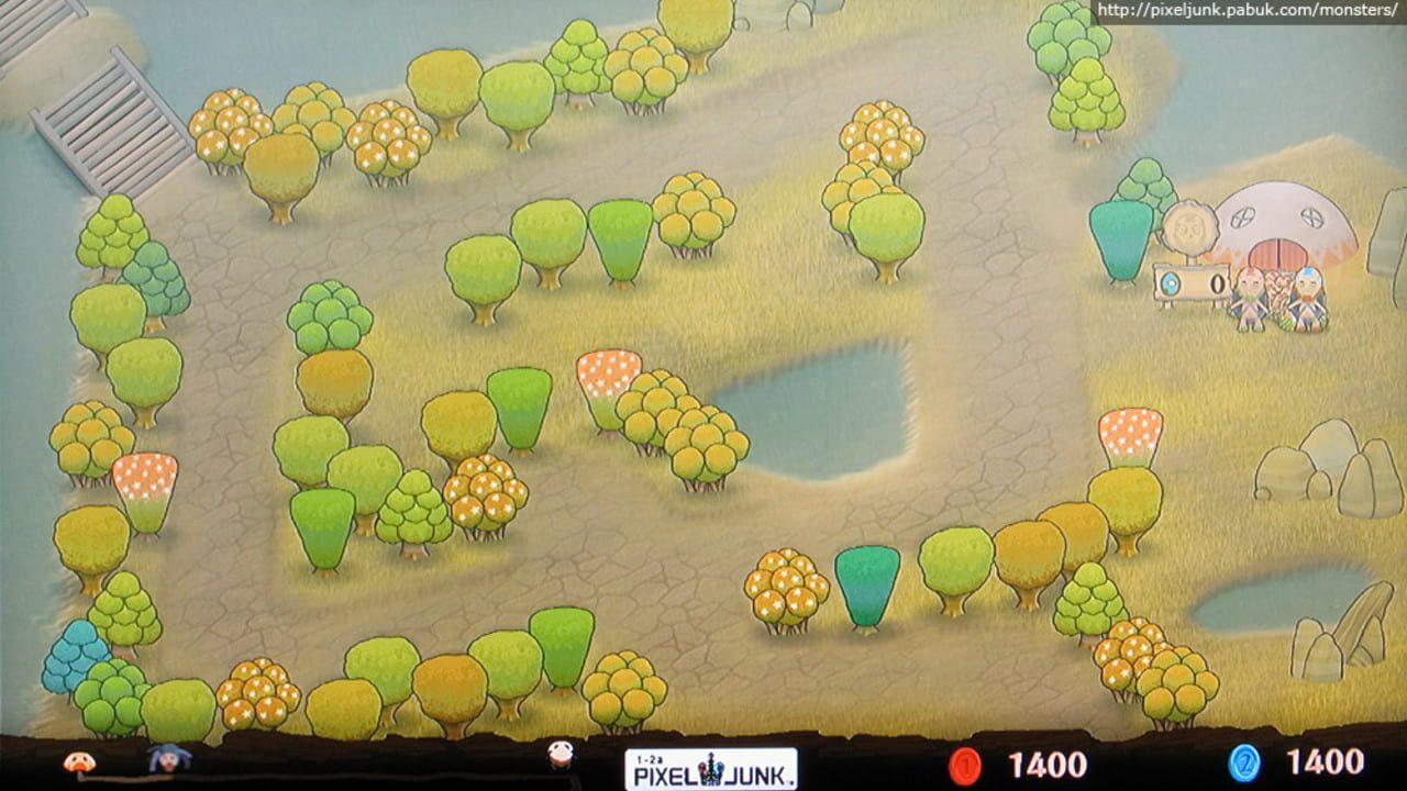 Screenshot for PixelJunk Monsters Encore