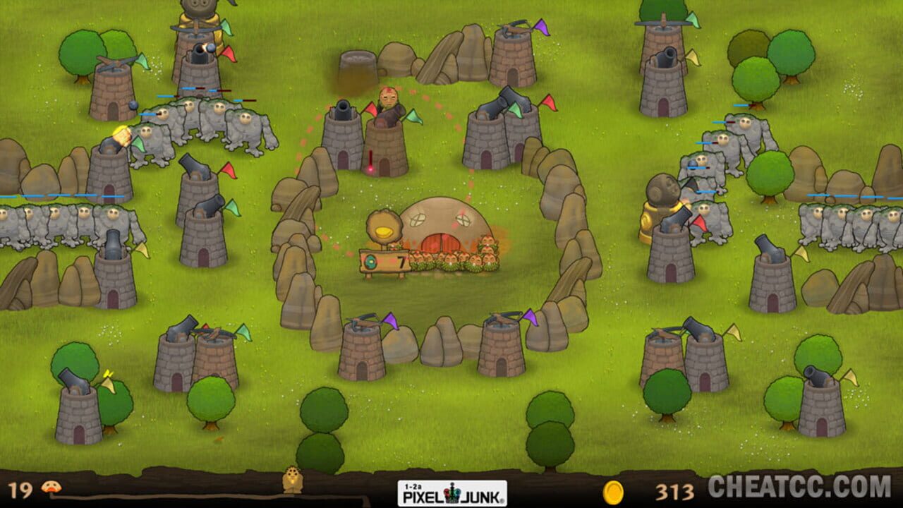 Screenshot for PixelJunk Monsters Encore