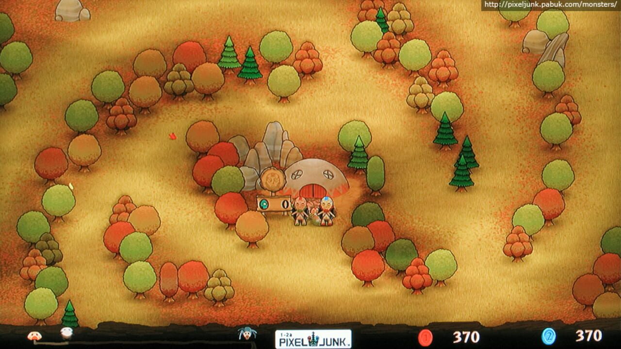 Screenshot for PixelJunk Monsters Encore