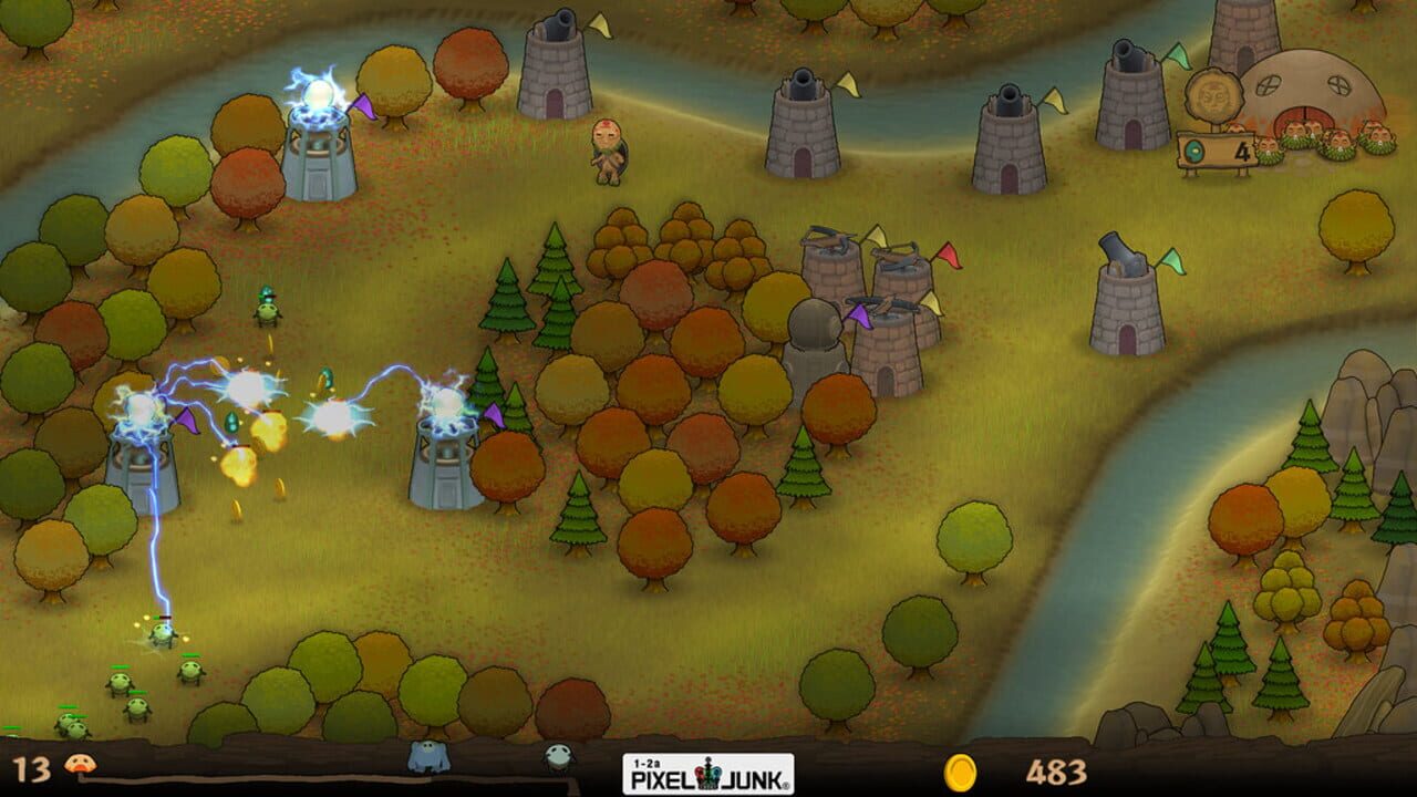 Screenshot for PixelJunk Monsters Encore