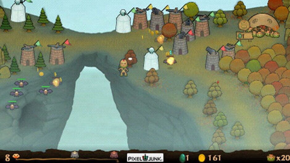 Screenshot for PixelJunk Monsters Deluxe