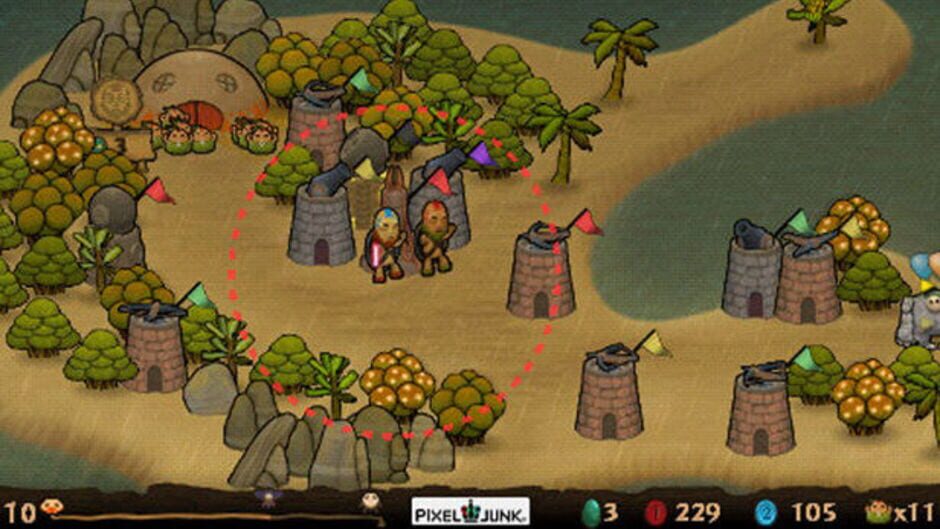 Screenshot for PixelJunk Monsters Deluxe