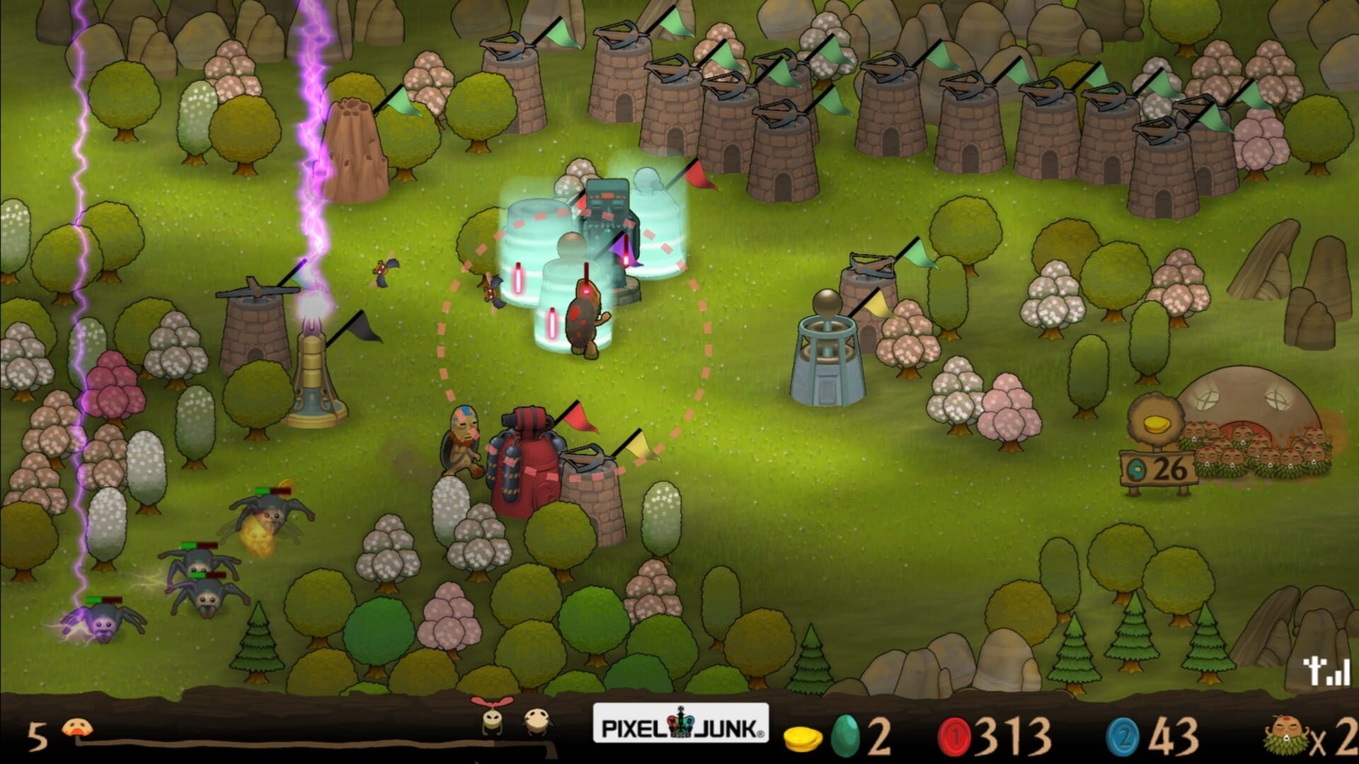 Screenshot for PixelJunk Monsters Ultimate