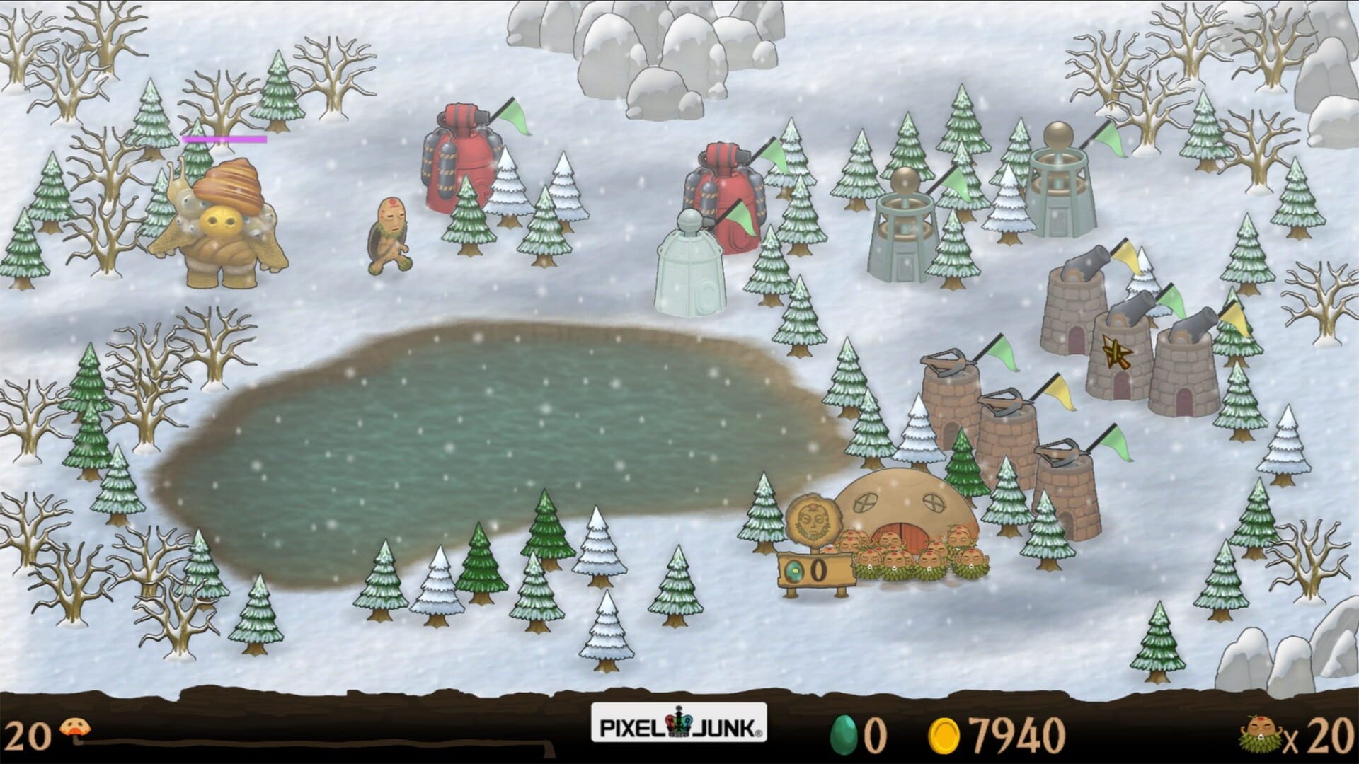 Screenshot for PixelJunk Monsters Ultimate