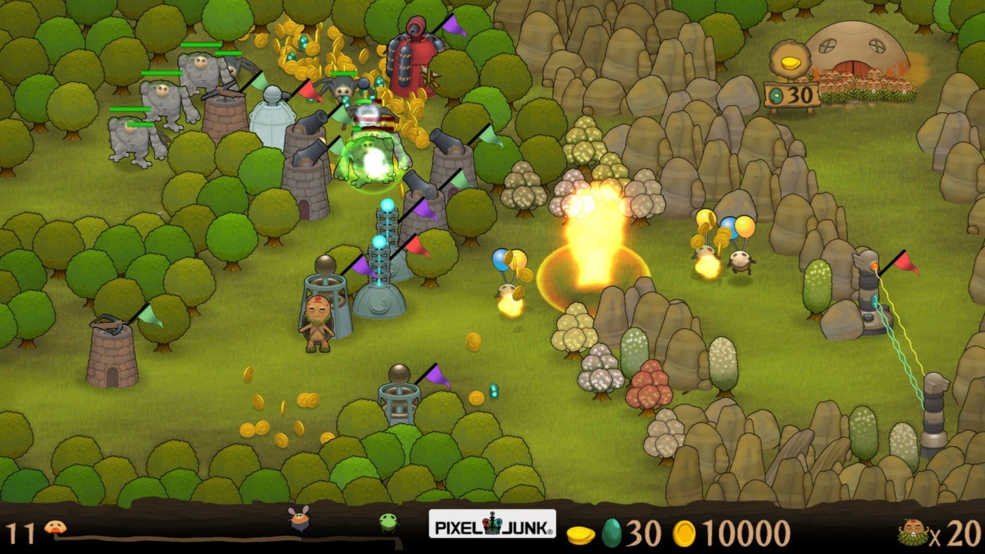 Screenshot for PixelJunk Monsters Ultimate
