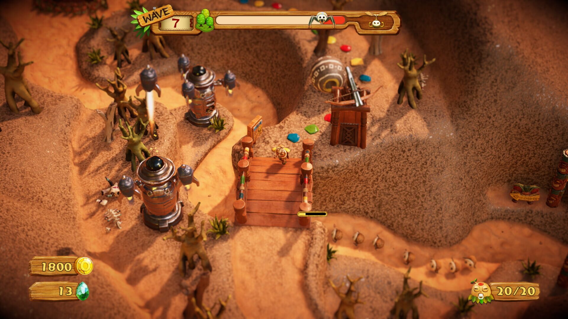 Screenshot for PixelJunk Monsters 2: Encore Pack