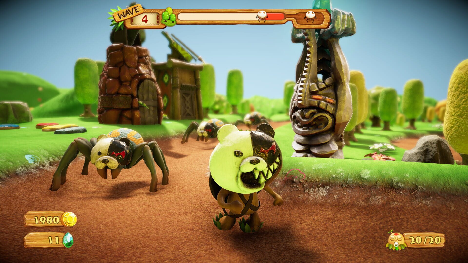Screenshot for PixelJunk Monsters 2: Danganronpa Pack