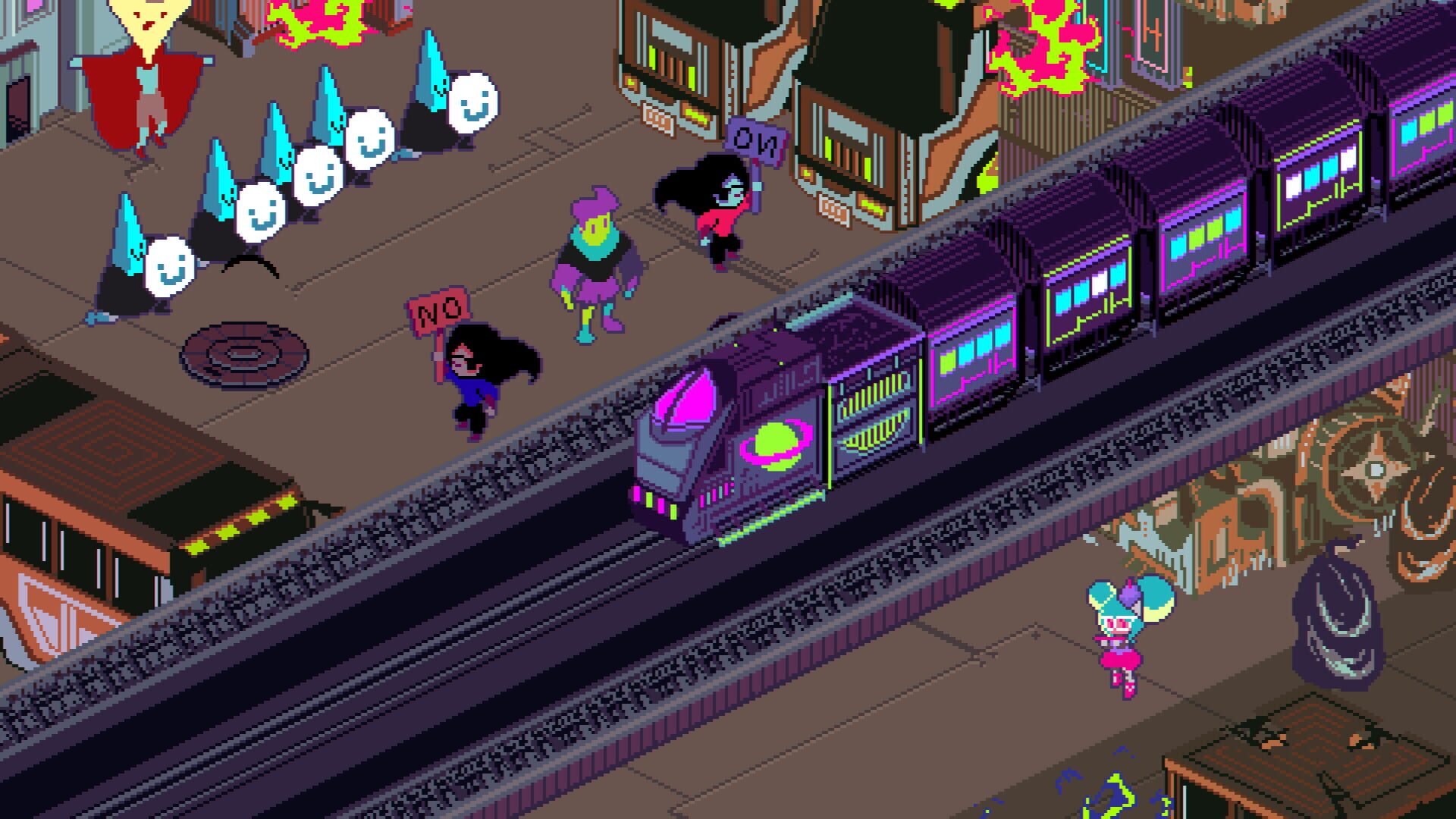 Screenshot for Keylocker: Turn Based Cyberpunk Action