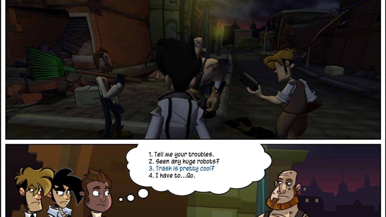Screenshot for Penny Arcade Adventures: On the Rain-Slick Precipice of Darkness - Episode One