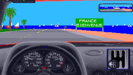Screenshot for Test Drive II: Scenery Disk - European Challenge