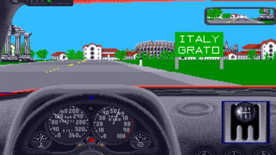 Screenshot for Test Drive II: Scenery Disk - European Challenge