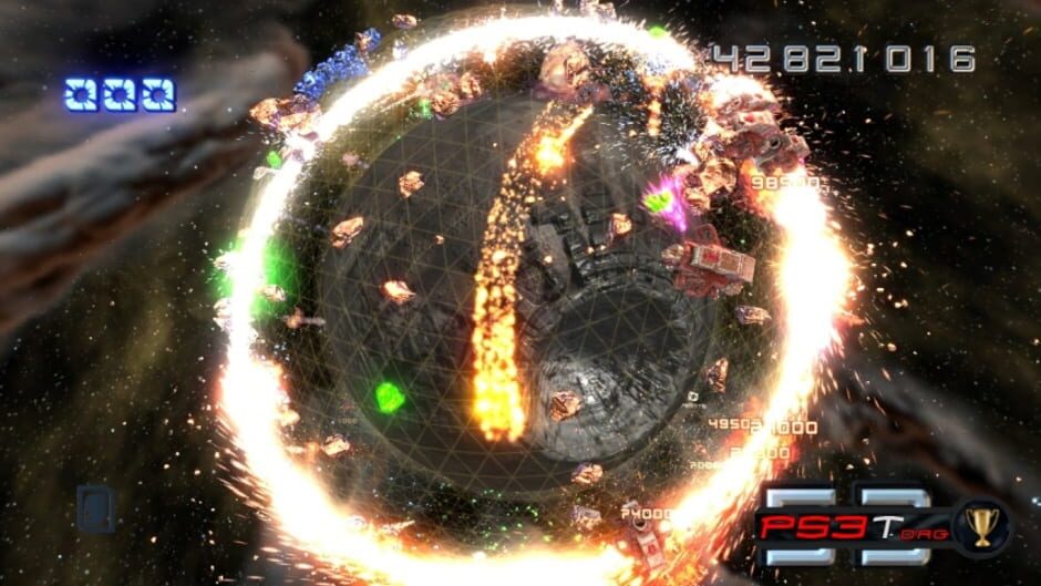 Screenshot for Super Stardust HD Impact Mode
