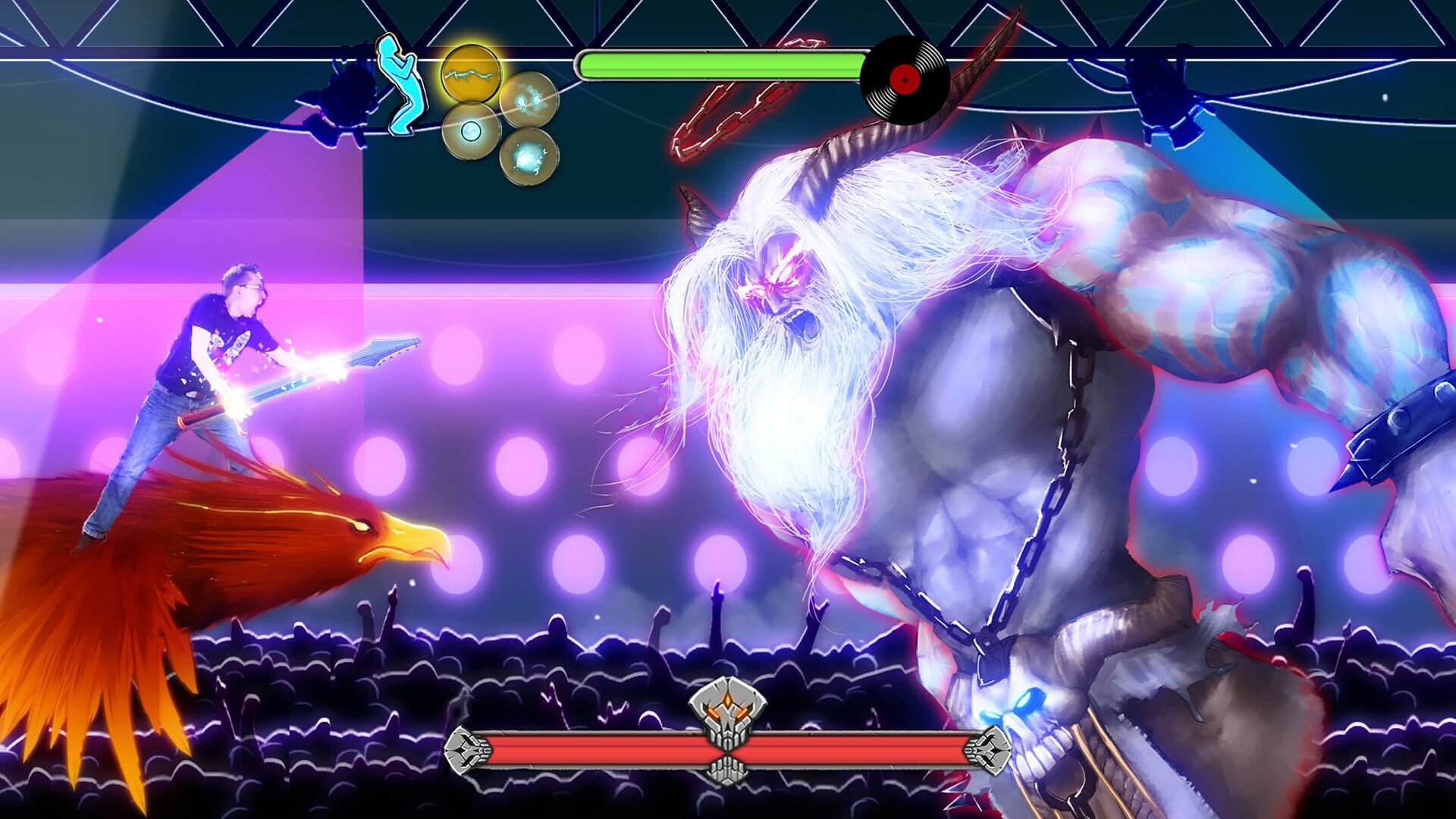 Screenshot for Air Guitar Warrior for Kinect