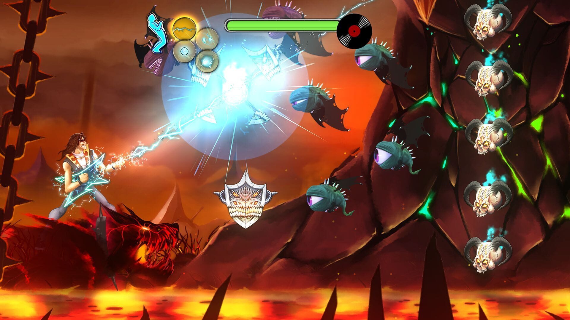 Screenshot for Air Guitar Warrior for Kinect