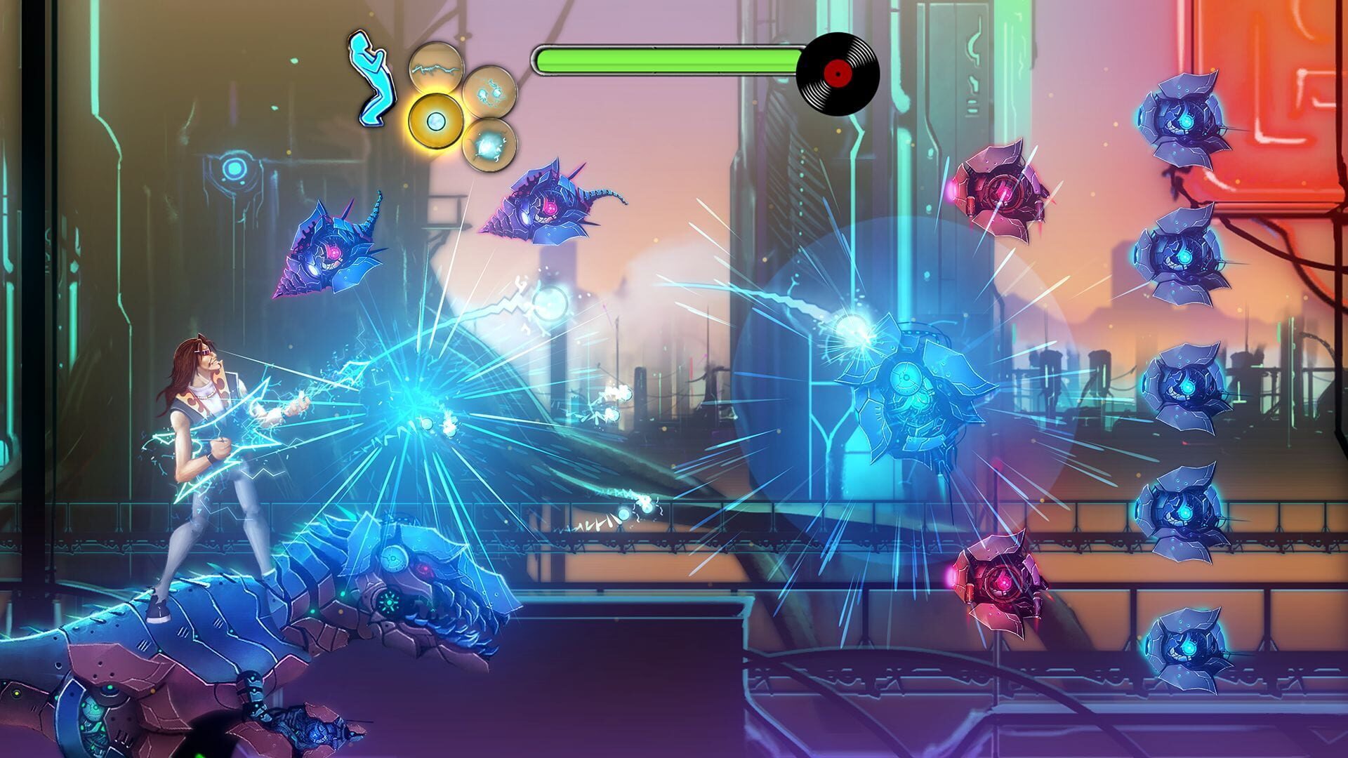 Screenshot for Air Guitar Warrior for Kinect