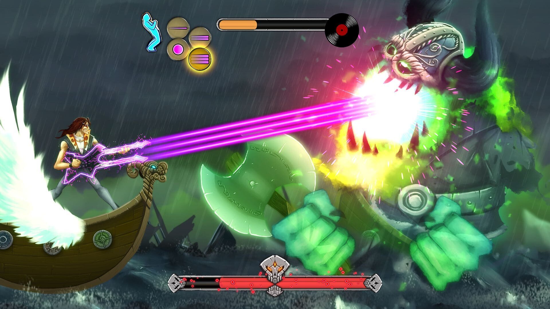 Screenshot for Air Guitar Warrior for Kinect