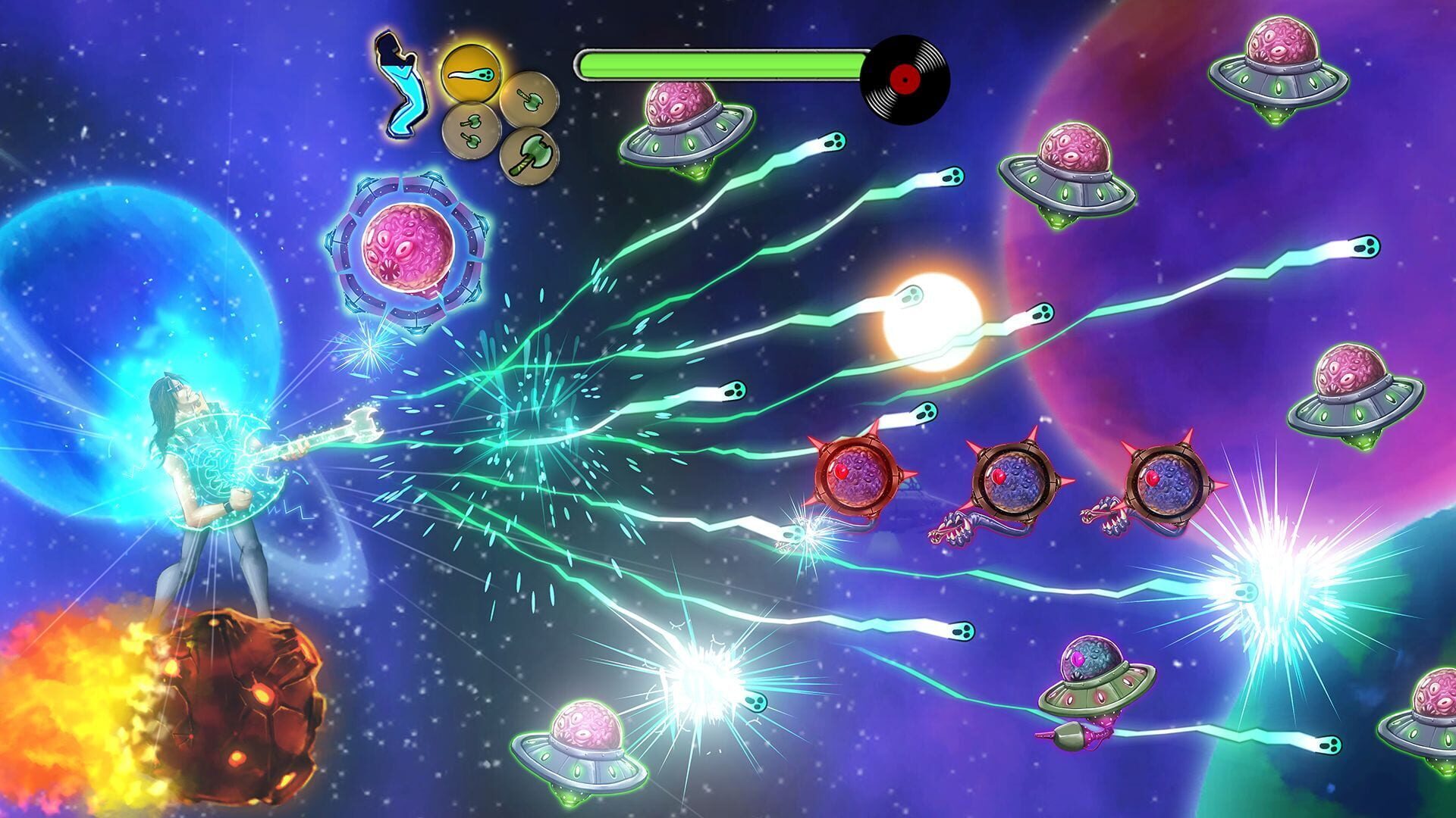 Screenshot for Air Guitar Warrior for Kinect