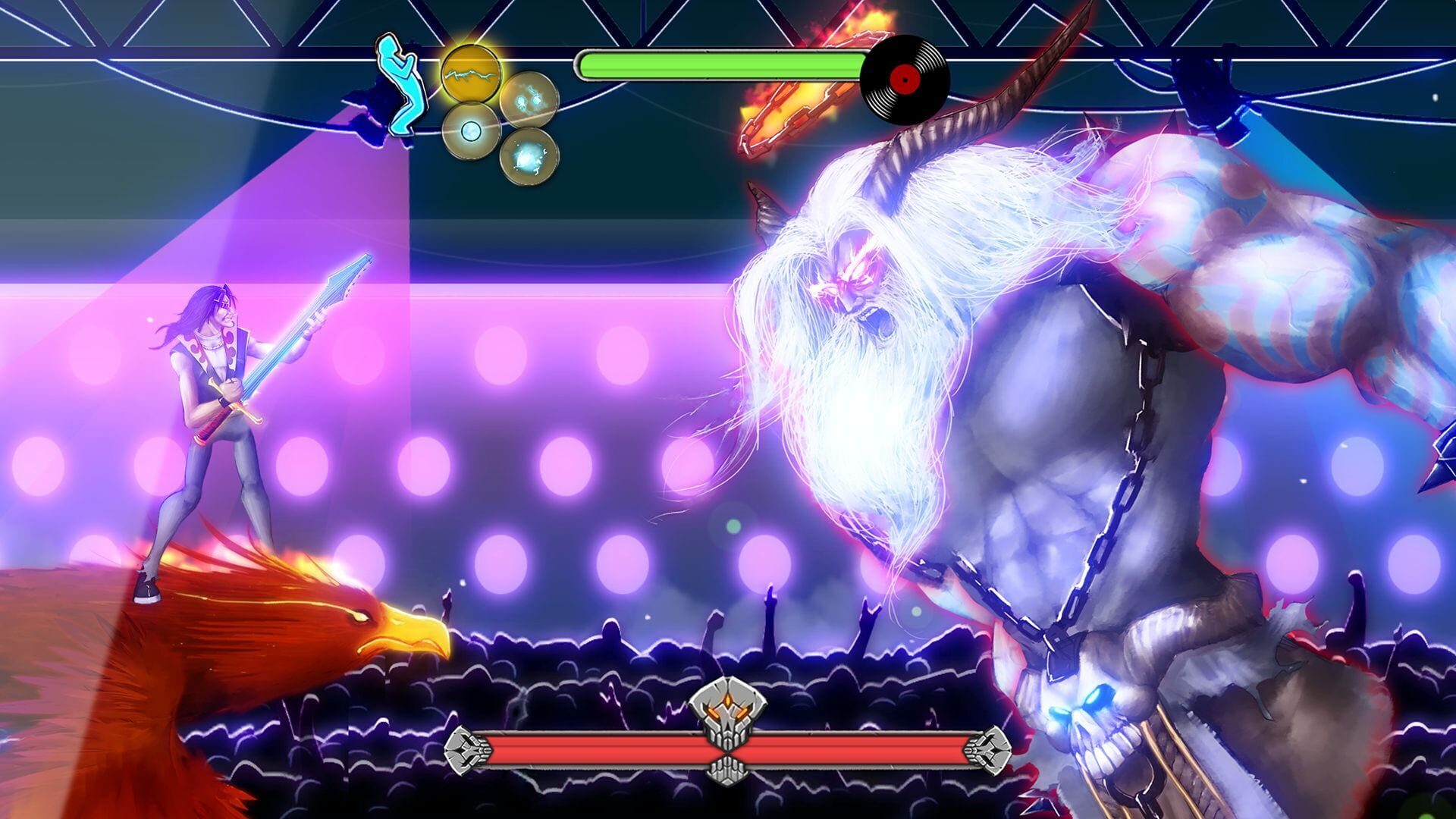Screenshot for Air Guitar Warrior for Kinect