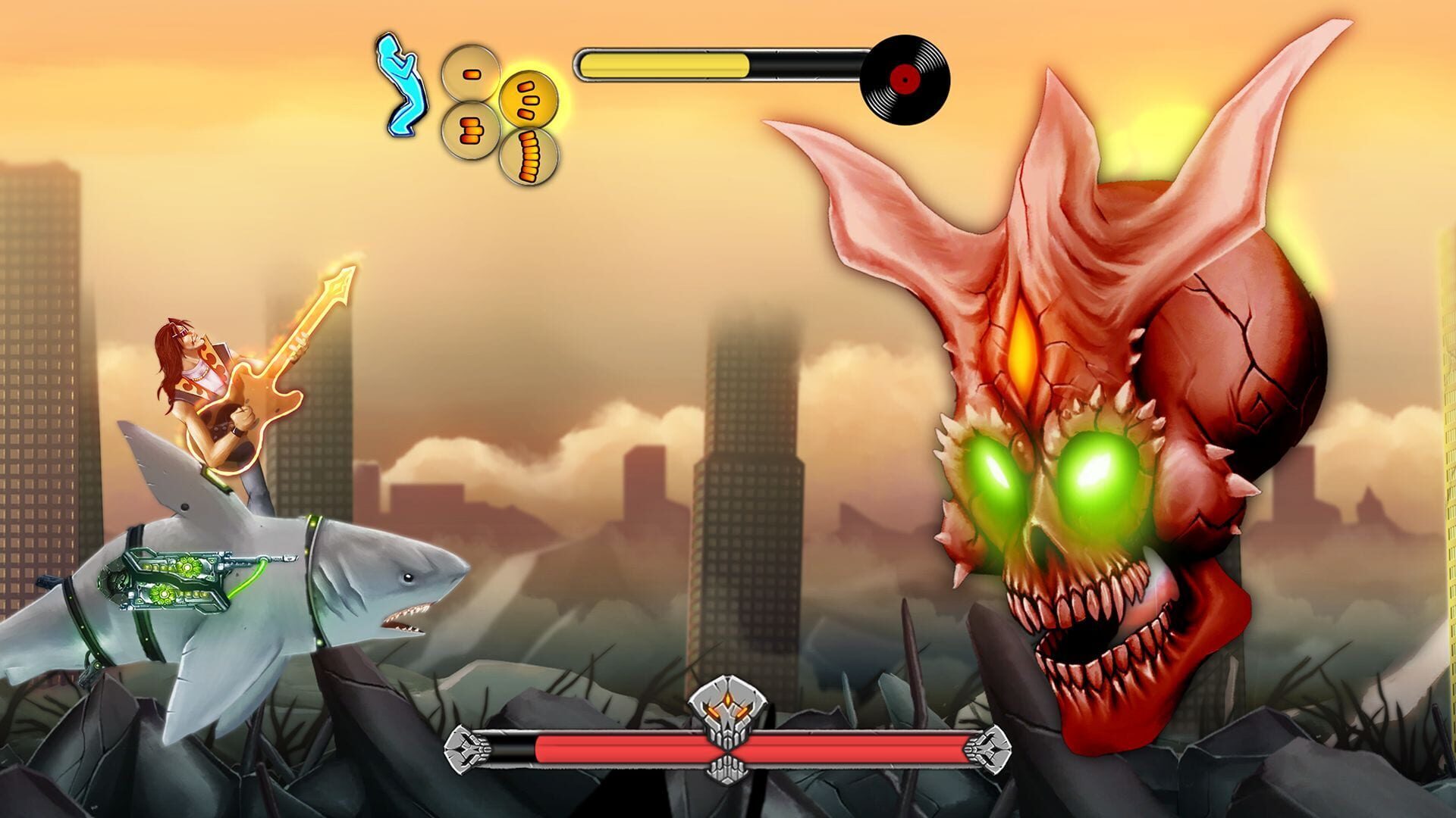 Screenshot for Air Guitar Warrior for Kinect