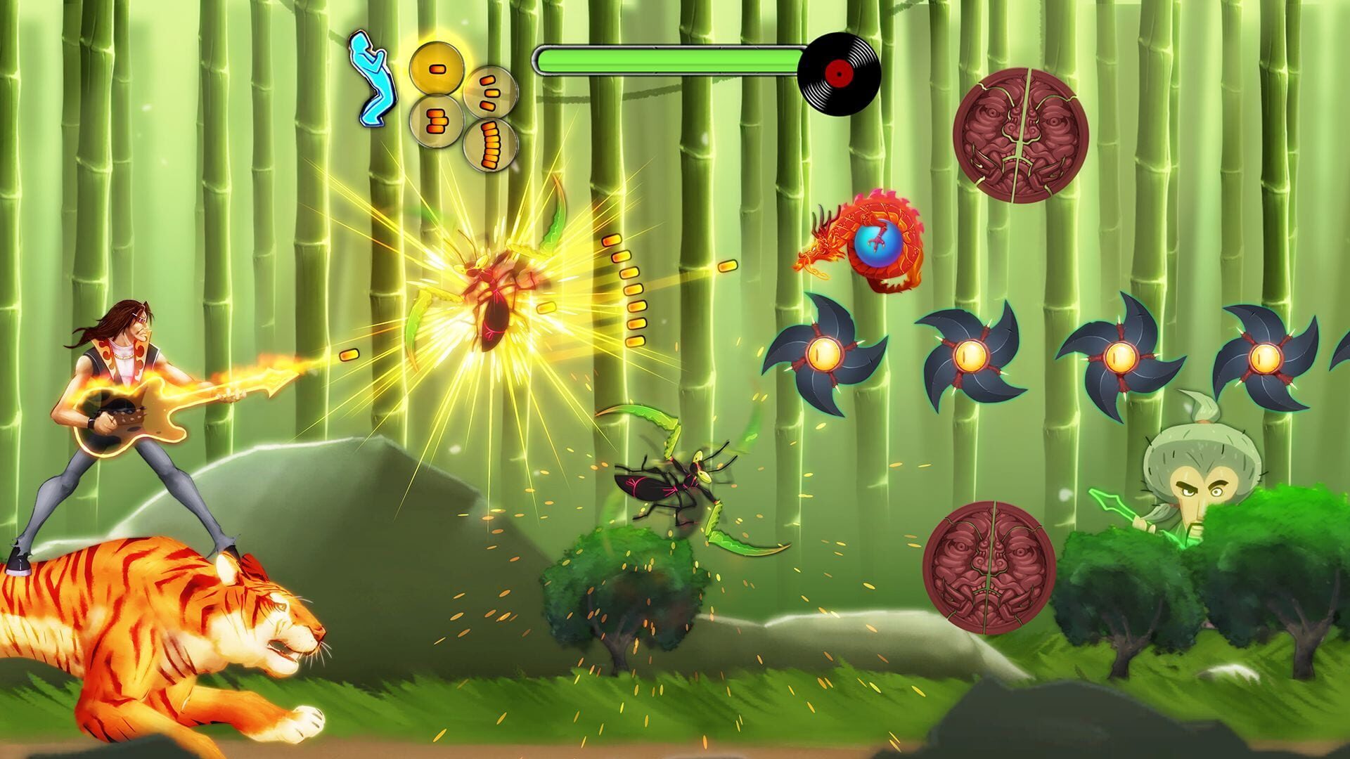 Screenshot for Air Guitar Warrior for Kinect