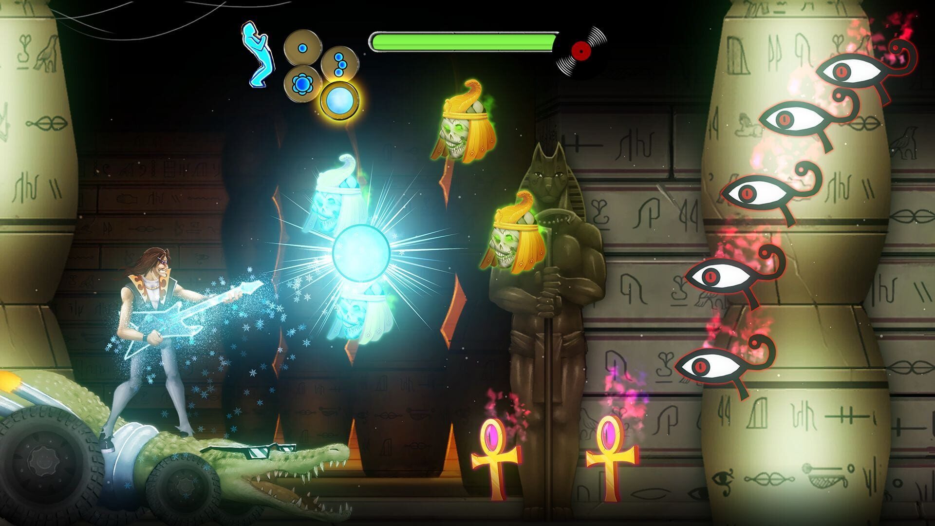 Screenshot for Air Guitar Warrior for Kinect