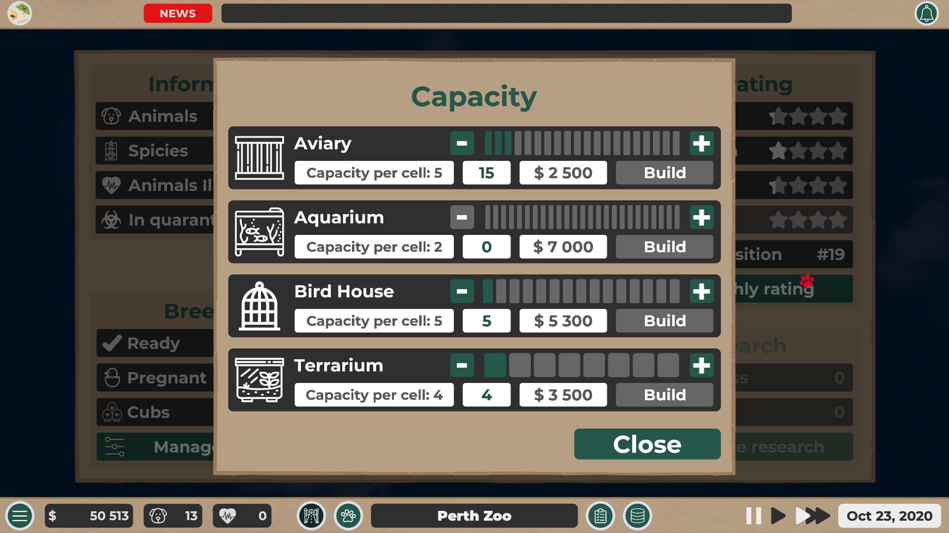 Screenshot for Zoo Economy