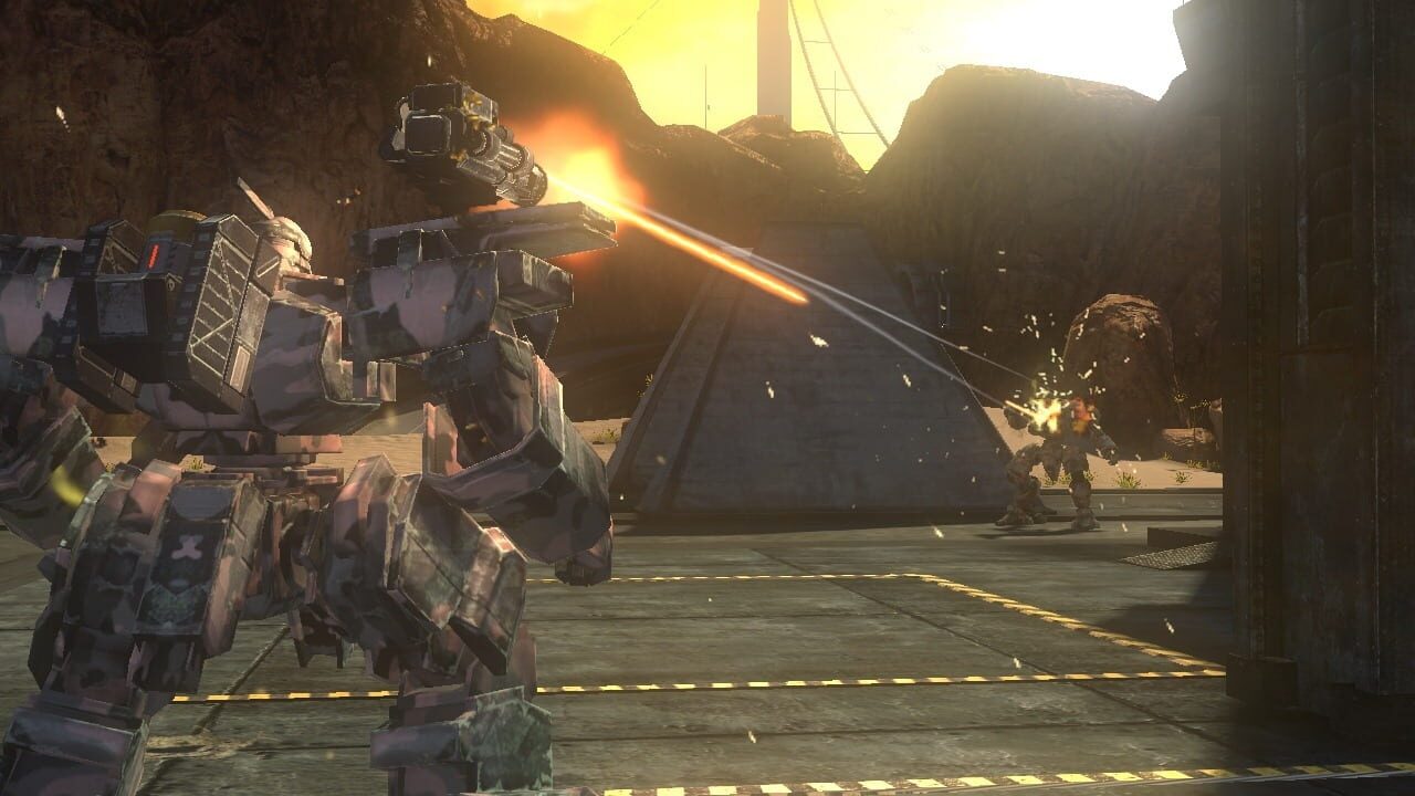 Screenshot for Front Mission Evolved: Wanzer Weapons Pack 1
