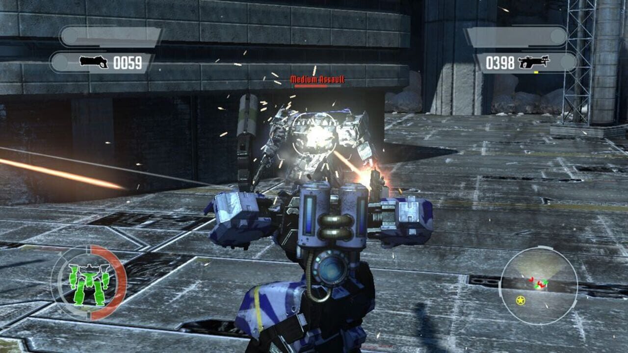 Screenshot for Front Mission Evolved: Wanzer Pack 2