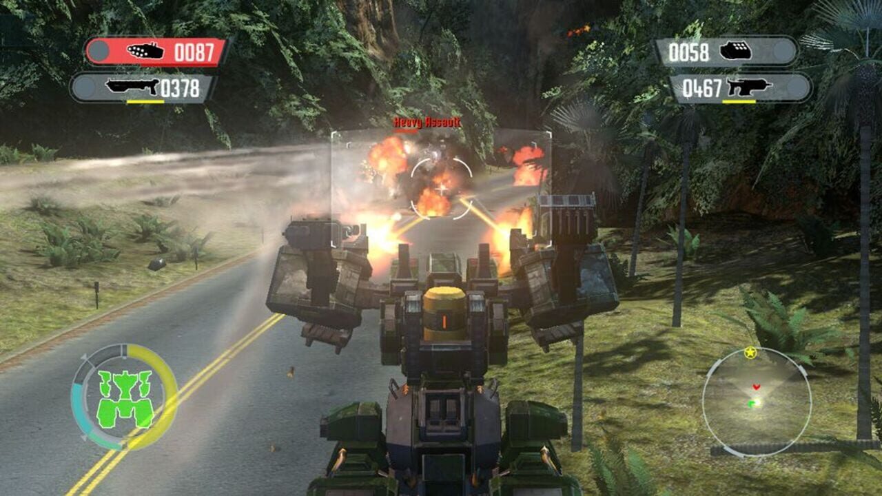 Screenshot for Front Mission Evolved: Wanzer Pack 3