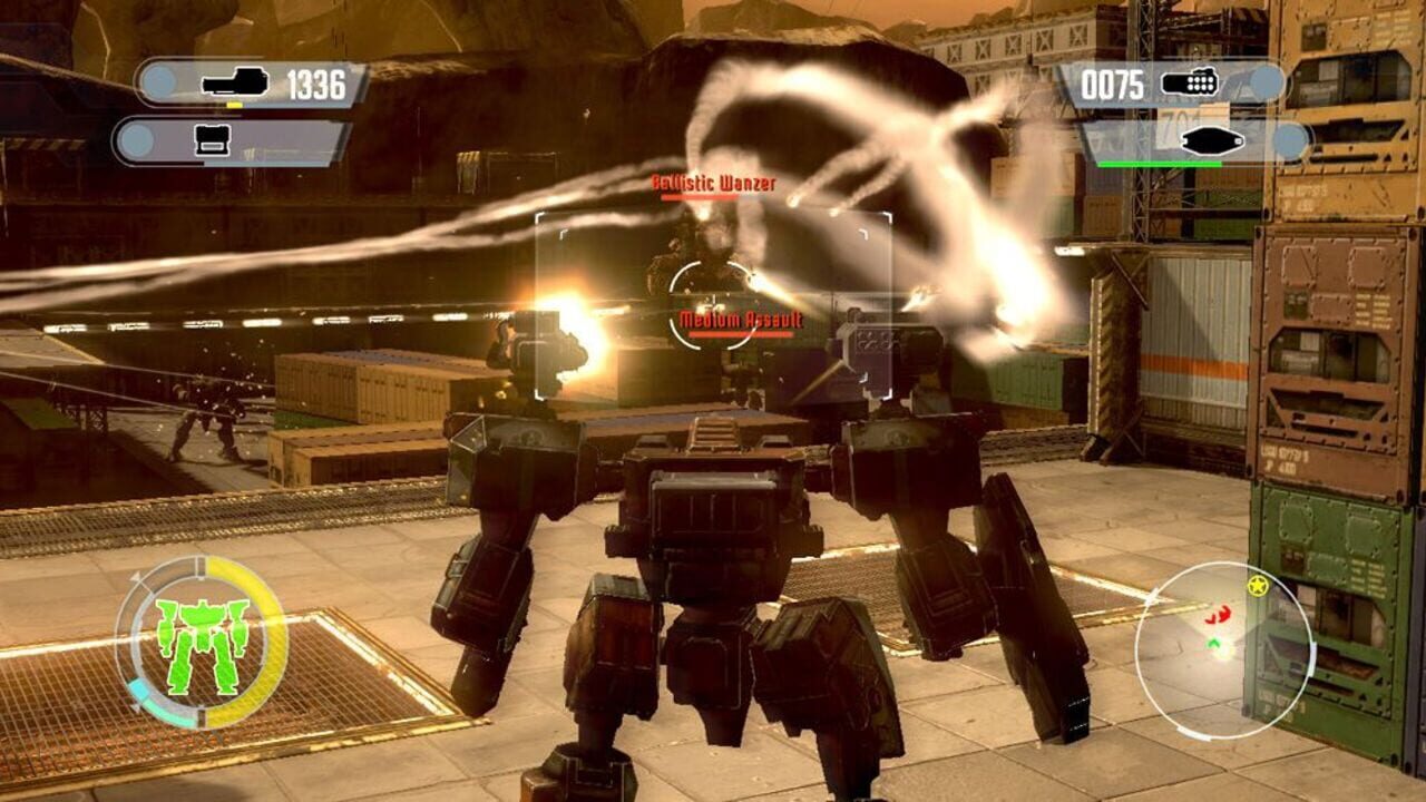 Screenshot for Front Mission Evolved: Wanzer Pack 3
