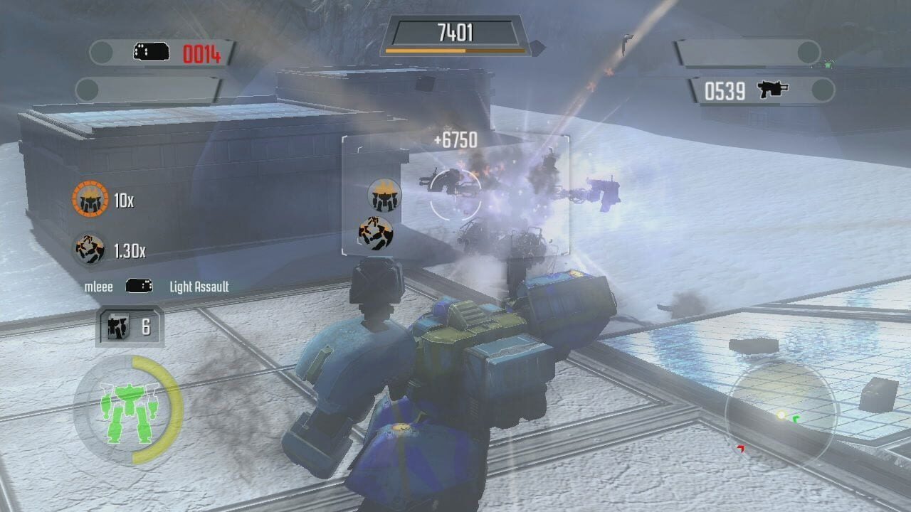Screenshot for Front Mission Evolved: Last Stand