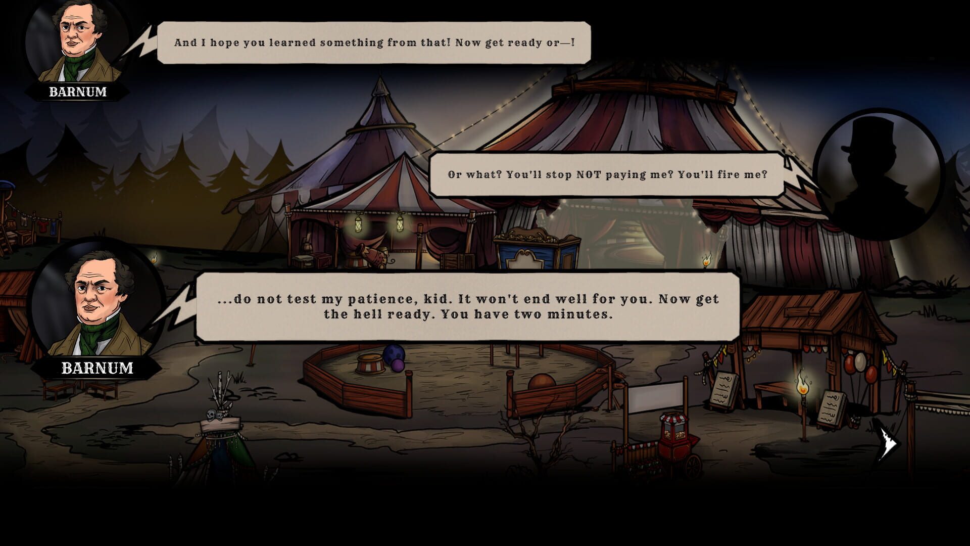 Screenshot for The Amazing American Circus